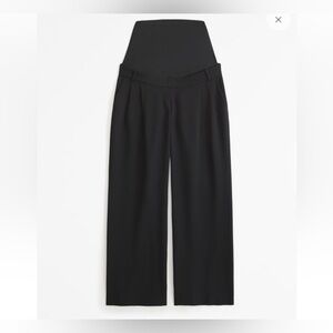 Abercrombie & Fitch Black Maternity Trousers